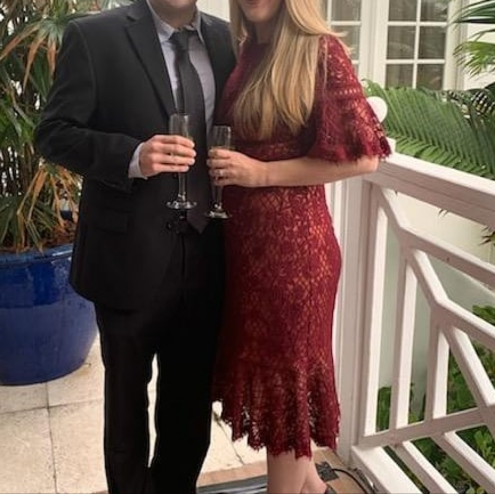 Tadashi Shoji Lace Cocktail Dress